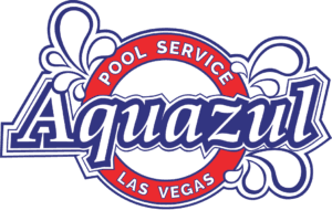 Logo - Aqauzul pool service in las vegas