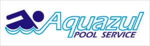Aquazul Pool Service old logo