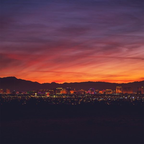 Night Strip View - Aquazul pool cleaning service in sunrise manor
